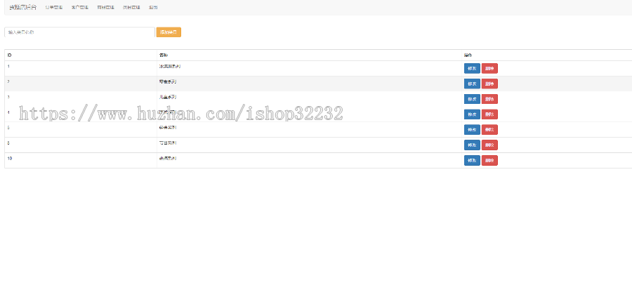 蛋糕店管理系统JSP源码程序设计