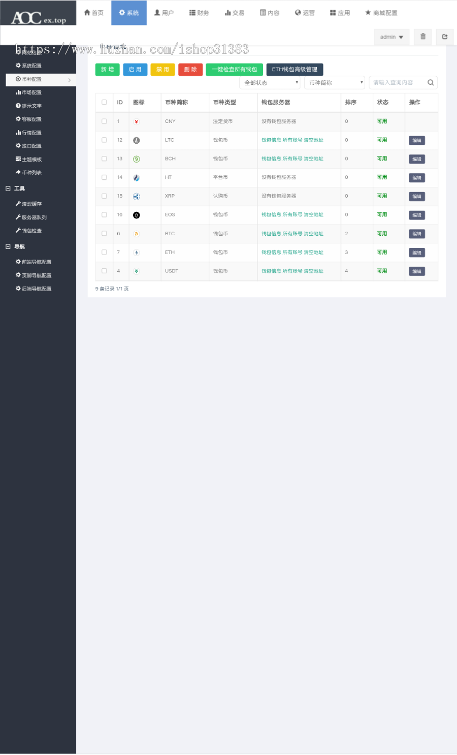 数字资产交易平台 币币交易 C2C交易 交易所 IEO交易平台 自动撮合 合约交易 送交YI机器人 