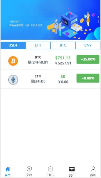 Bit交易所 币币交易 内置OTC场外C2C交易 