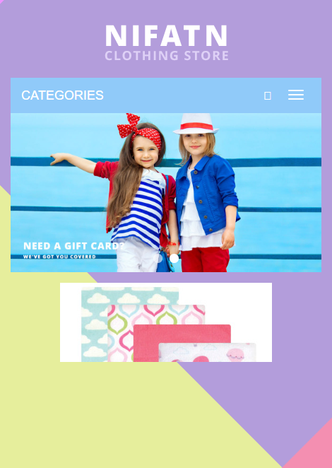 儿童服装外贸网站模板 服装外贸网站源码 带手机端 带后台