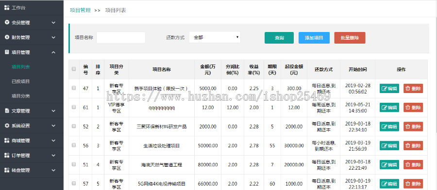 2019新型仿余额宝综合金融理财投资收益源码 理财系统每日返利资金投资金融带积分商城