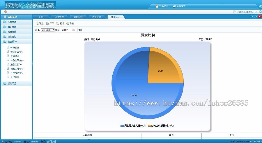 【特价】ASP.NET康软人力资源HR管理系统源码