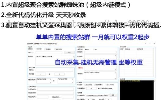 X1版独立生成目录网站站群含视频工具，正规模式自动采集伪原创+自动百度推送