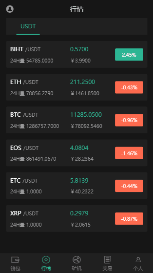 【精品】钱包量化/矿机/新token钱包源码/多币种推荐奖励理财源码区块 