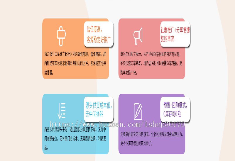 正版-挚慧云社区团购-包售后、更新-打通一百米的线上物流