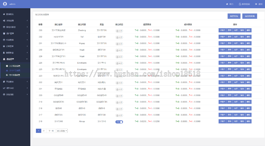 企业级支付平台，第三方支付平台API聚合支付系统 云支付源码 PHP第pi支付
