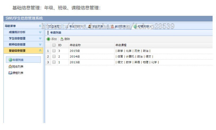 Jsp Servlet mysql实现的学生成绩信息管理系统源码附带视频教程
