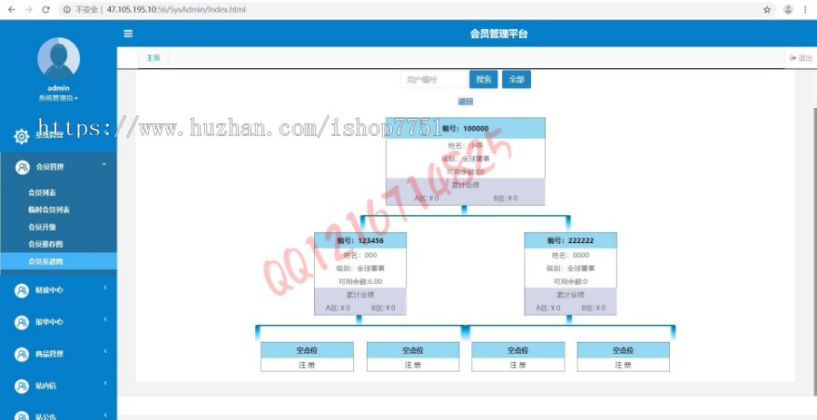 2019新版双轨量碰层碰无直推团队直销系统直销系统源码带商品消费模式自适应WAP双版本 