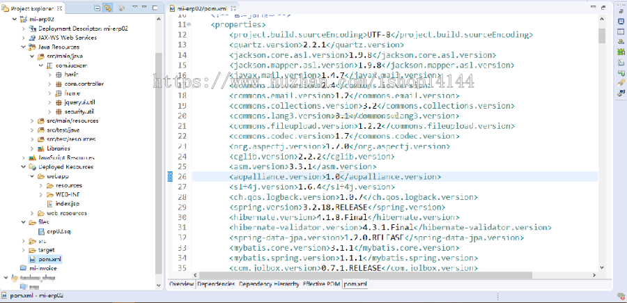 Java源码企业采购管理系统 SSH架构 Easyui页面 Maven项目