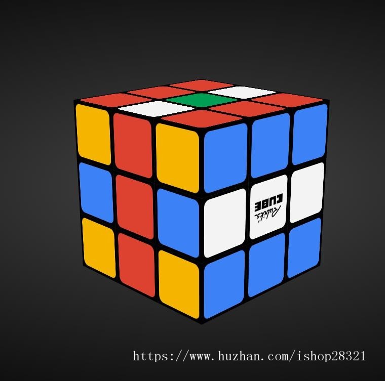 html5 3D立体魔方小游戏源码下载