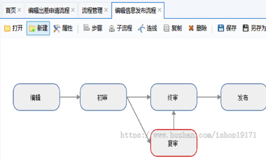 可视化流程设计器源码 C#+VS2017+SQL2012 