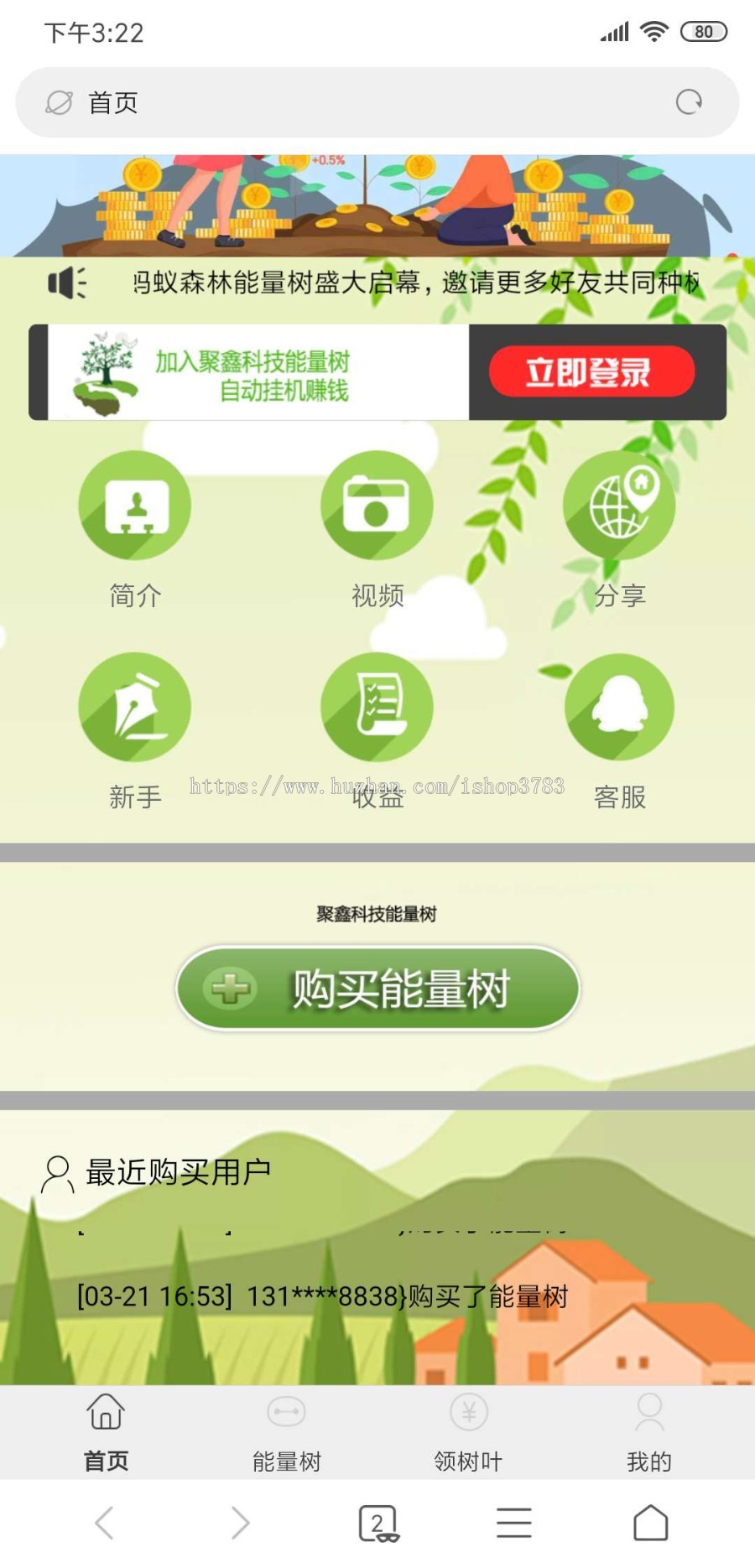 蚂蚁森林 支付宝种树 自动挂机赚钱 个人免签