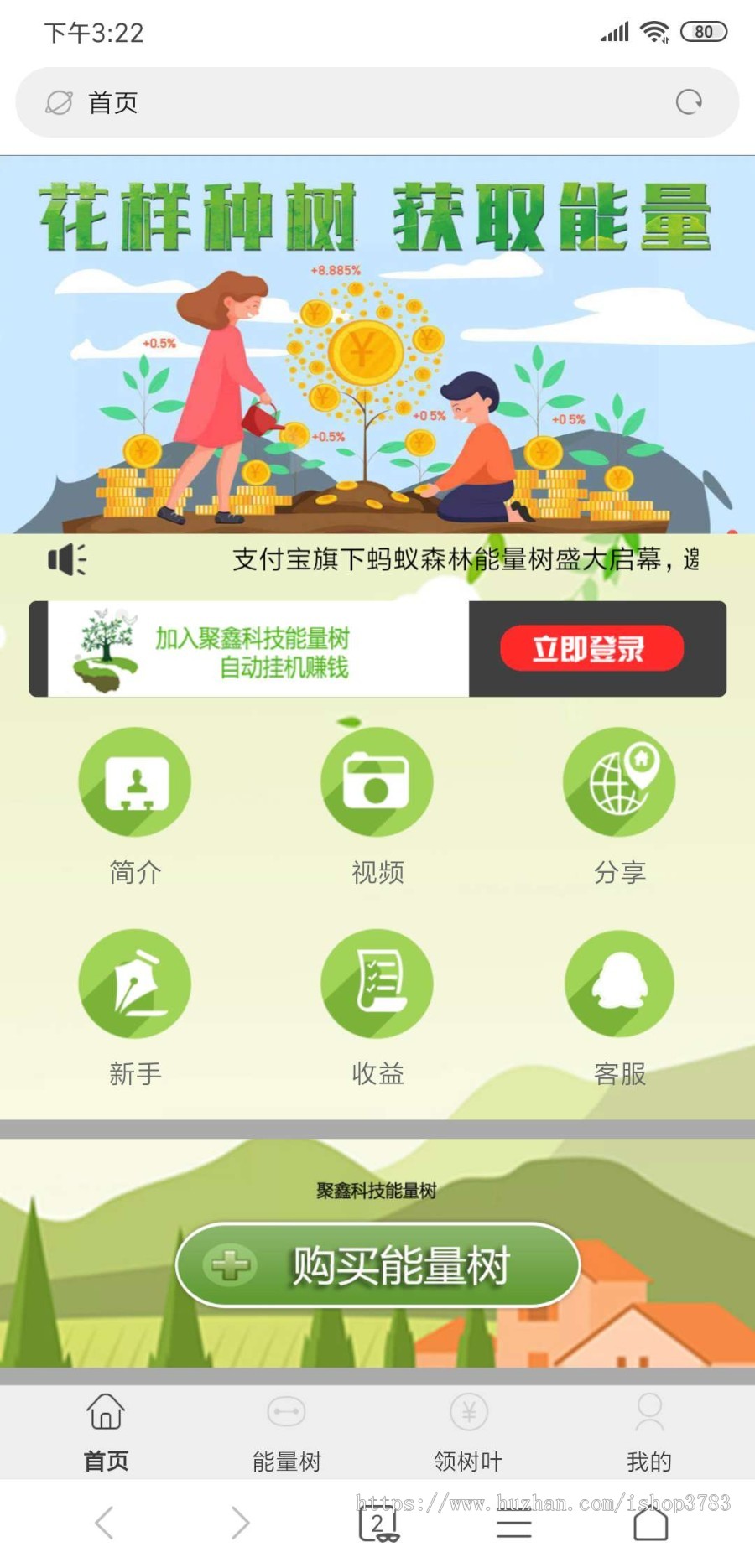 蚂蚁森林 支付宝种树 自动挂机赚钱 个人免签