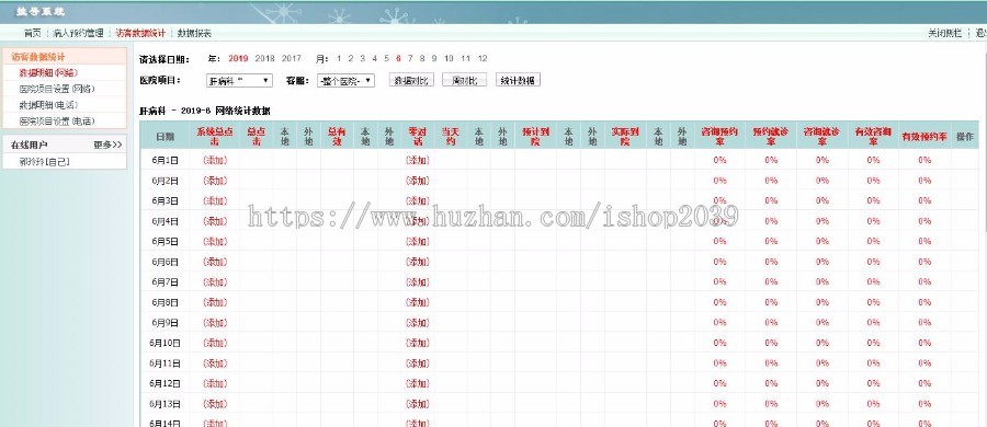 php开发医疗患者挂号系统源码 挂号统计源码
