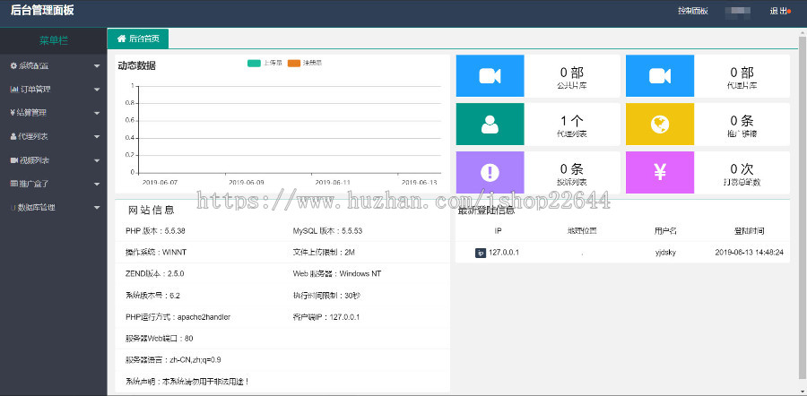 微信视频付费分销播放系统
