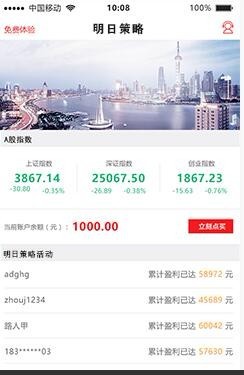 明日策略配资网站源码完美运营版+自适应手机端