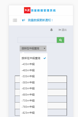 php测量数据管理系统