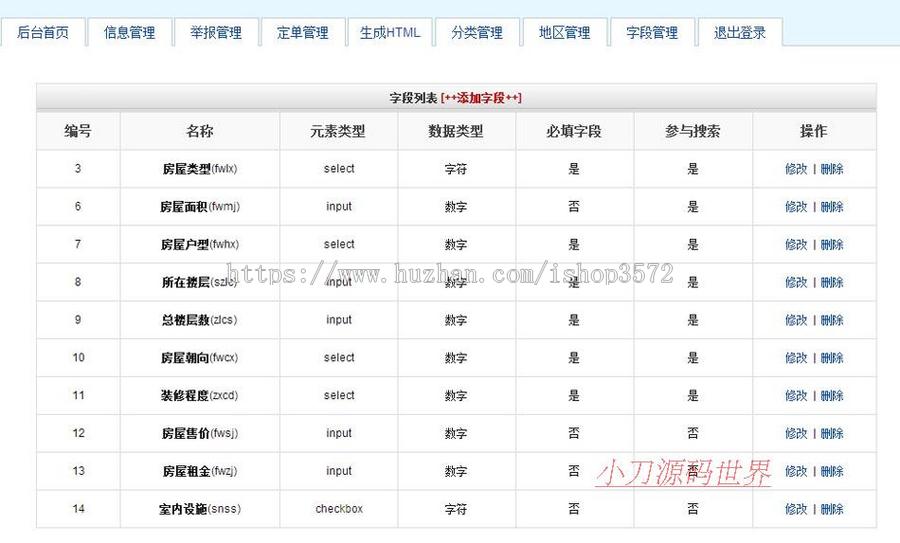 可生成静态 二手供求分类信息平台ASP网站源码XYM498 ASP+ACC