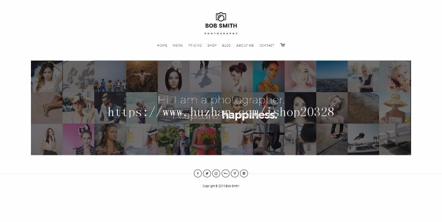 WordPress英文摄影图片工作室主题 