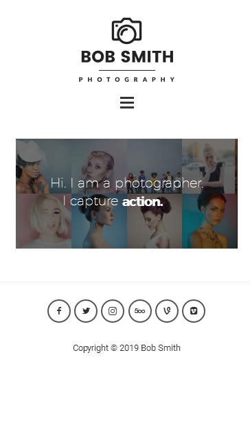 WordPress英文摄影图片工作室主题 