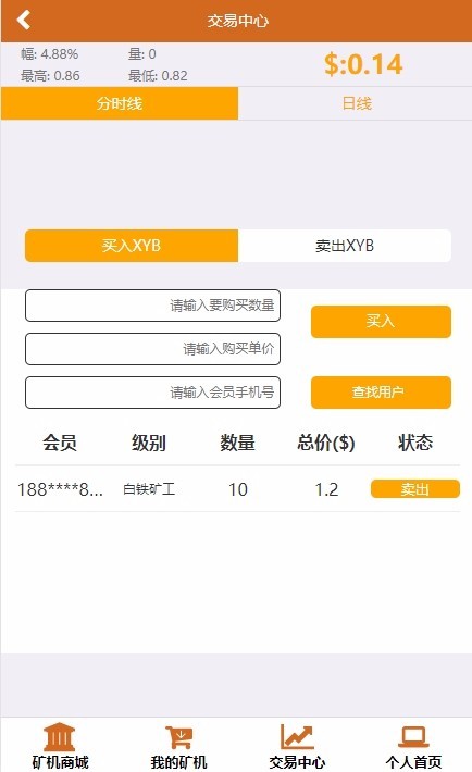 【云矿机】区块链源码系统/短信宝接码/全新后台/非GEC超人性化/山寨币/挖矿程序/