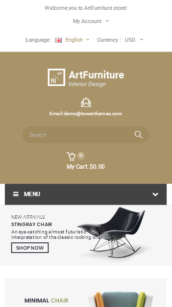 OPENCART外贸英文商城源码PHP站家具国外购物站企业产品展示站