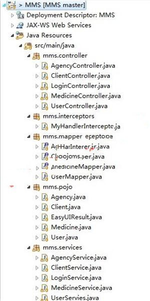 JAVA医药后台管理系统源码 基于spring+springMVC+mybatis+easyui