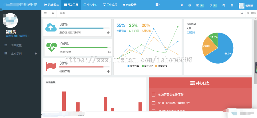 java开发框架源码 带工作流 spring mvc + mybatis + jsp + jquery 