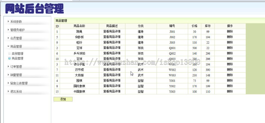 Java 网上体育商城的设计与实现源码+数据库+文档论文+_项目辅导视频