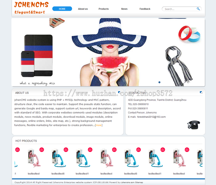 单英文通用工厂外贸企业网站模板PHP源码带后台定制seo伪静态html 