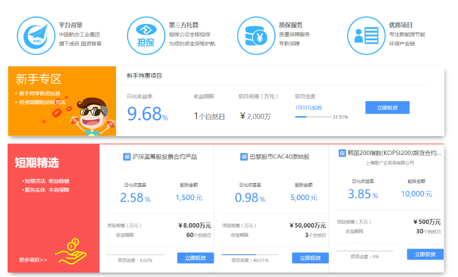 php理财源码|金融理财系统源码|p2p理财源码|php理财系统源码|大型投