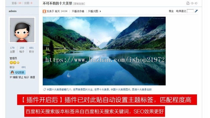 Discuz插件 TAG标签自动获取SEO 1.3 商业版 