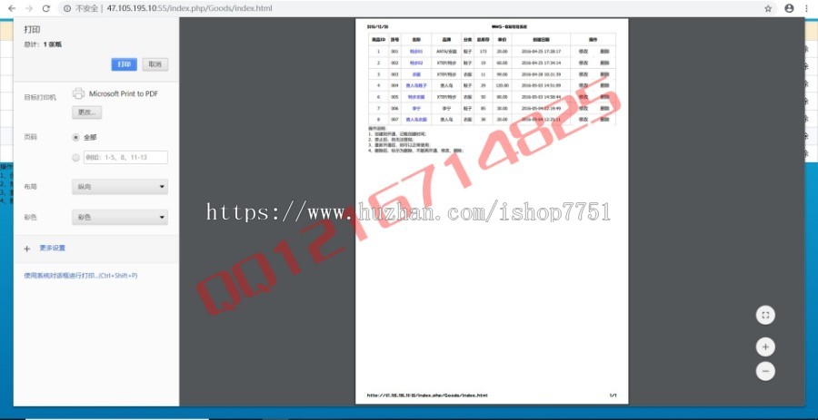 Thinkphp多仓库ERP进库存管理系统源码权限设置门店管理购货销售管理库存管理系统源码
