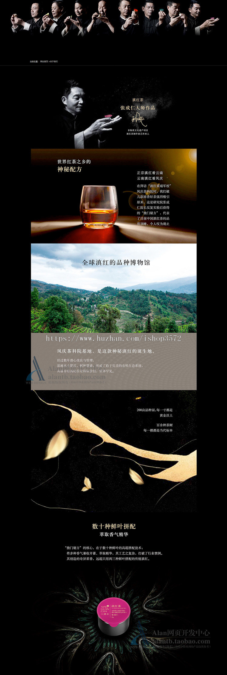 茶叶网站模板带后台保健品养生网站源码企业网站模板PHP网站w16