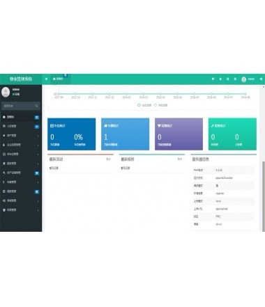 ThinkPHP5+Bootstrap多小区物业管理系统源码 物业管理