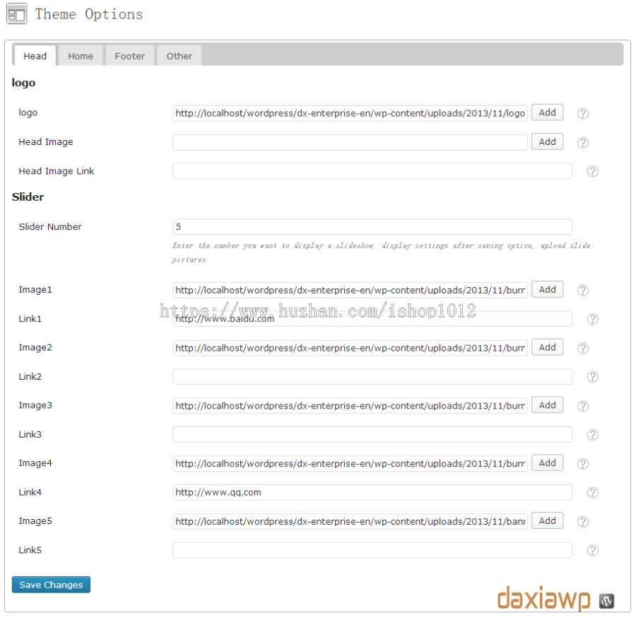 DX-ecbr wordpress 企业模板宽屏幻灯主题（中英模板）可定制语言 