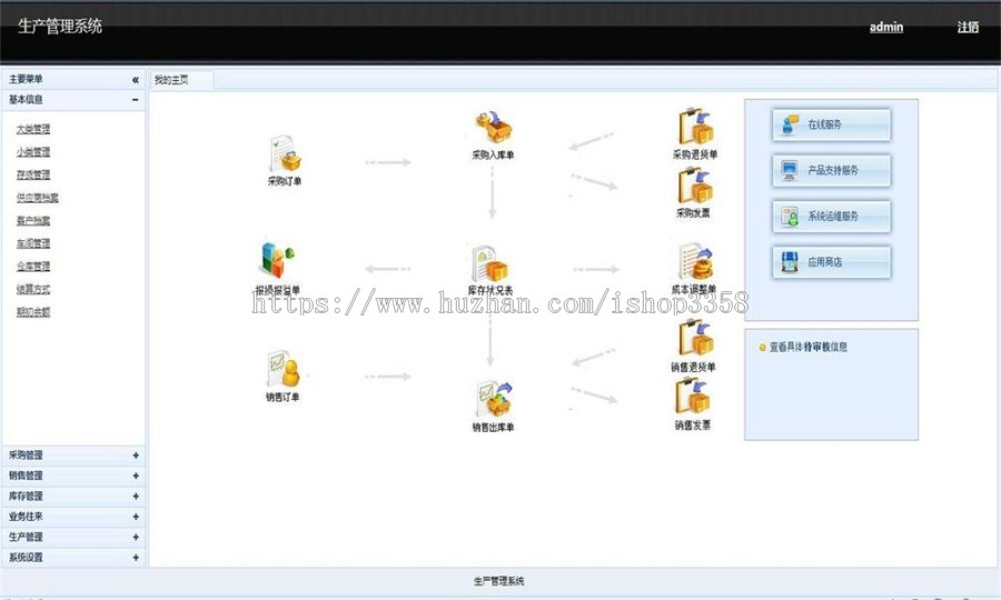 Asp.net c#大型生产进销存(ERP)管理系统源码