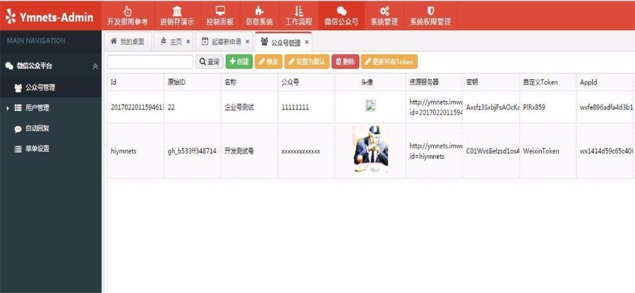 2018年8月 Ymnets快速开发框架 带工作流源码 MVC5