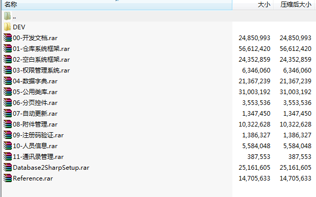 伍华聪CS框架-Winform 开发框架源码 devexpress