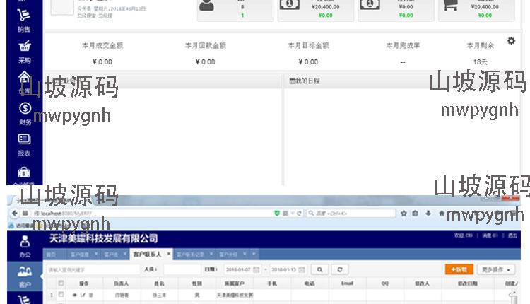 JAVA开发的ERP源码,进销存财务一体化软件源码 ERP源码 Java源码