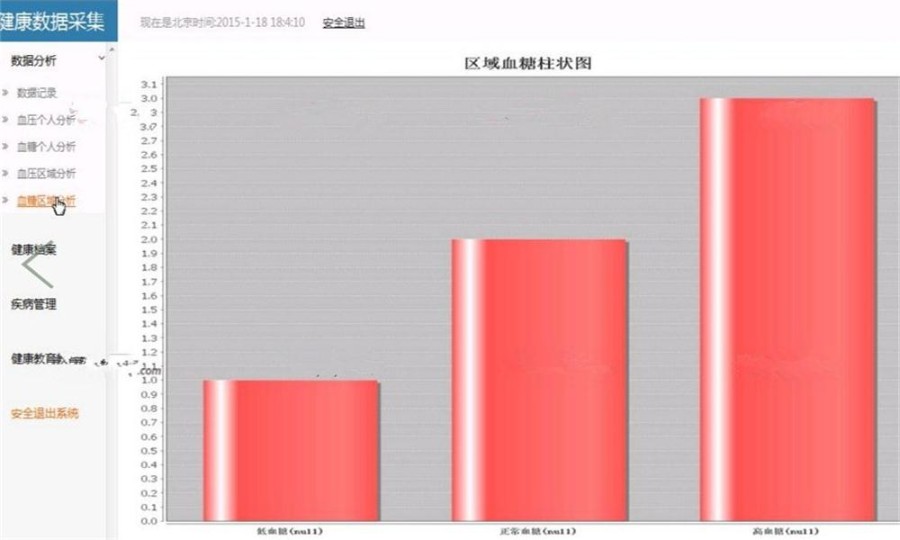 JAVA健康档案管理系统源码（含论文开题）