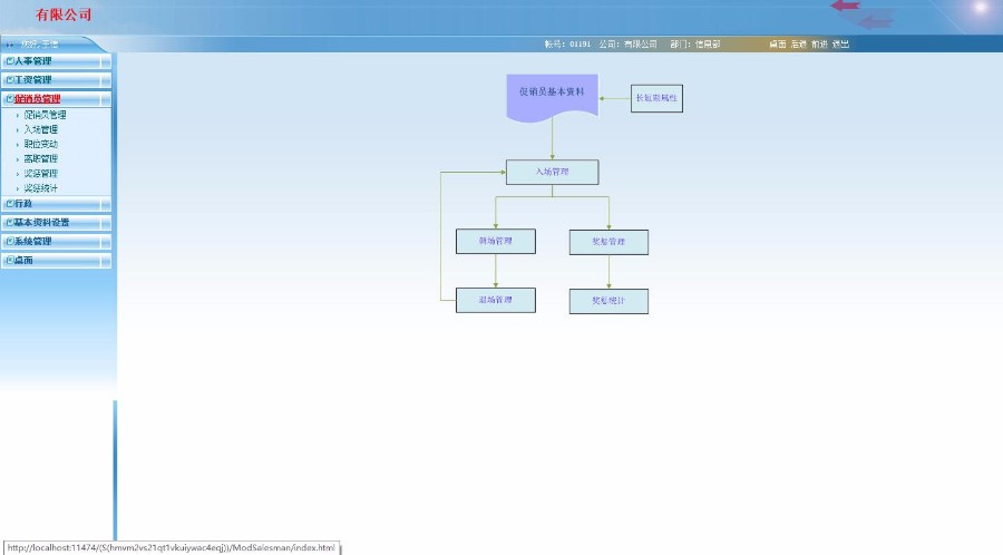 C# HR人力资源管理源码