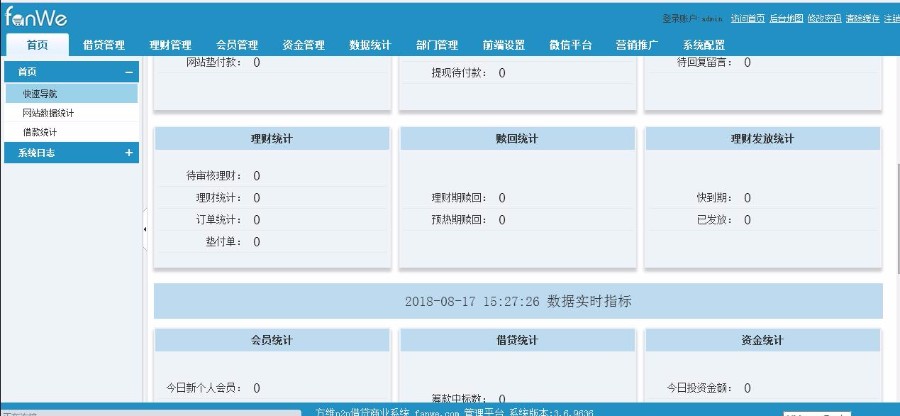 PHP理财版PC+WAP安装包（红色风格+蓝色风格） 