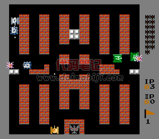 jquery+html5实现经典游戏坦克大战下载 并且带声音效果 