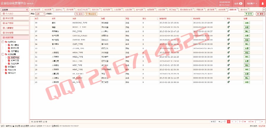 Thinkphp大型协同办公OA系统源码PC+WAP+微信三端企业人事库存财务办公管理系统 