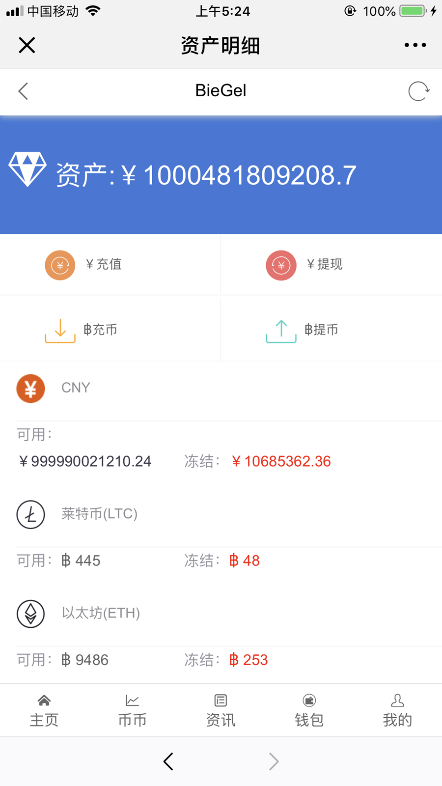 币所App，Wap，Pc三端。完整带后台。购买后可直接上线运营。 