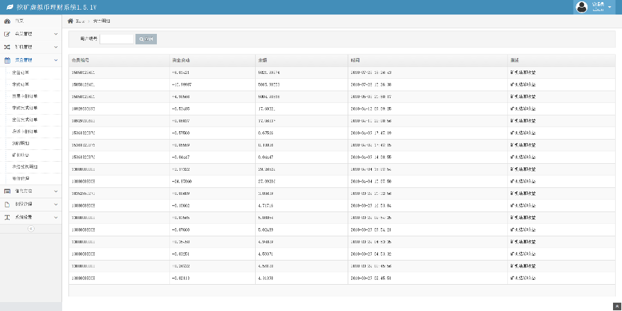 OHC云矿机源码系统/全新后台/非GEC超人性化/山寨币/挖矿程序/虚拟币/投资理财赚钱 