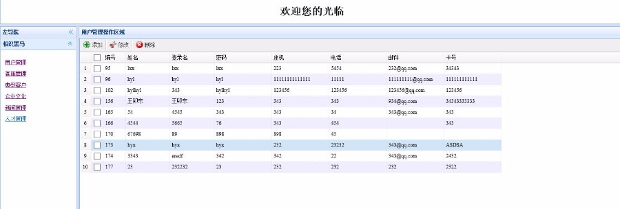 ASP.NET毕业设计企业管理系统源码