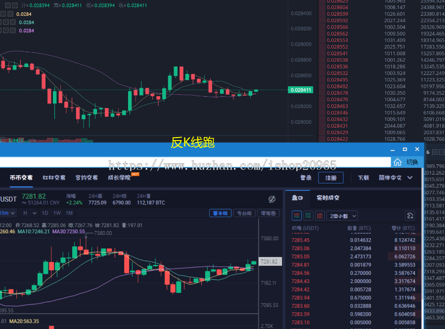 数字币价格/行情查询机器人 交易所交易机器人 自动下单/交易机器人