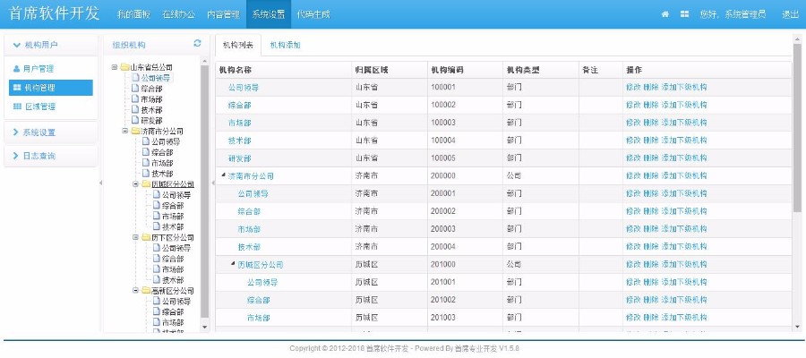 2018通用框架Java OA ERP后台管理系统源码MVC软件ibatis含数据库